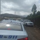 Los cuerpos sin vida de los agentes fueron hallados dentro del patrullero.