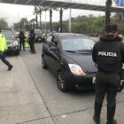 Cerca del Parque Samanes hay un punto de control.