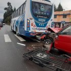 Una persona resultó herida en el siniestro vial.