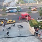 La balacera se dio en un centro comercial de Manta.