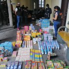 La mercadería fue llevada hasta el Distrito Manuelita Sáenz, en el centro de la capital.