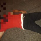 El cuerpo del sexagenario quedó tendido sobre la calzada. Luego fue llevado al Laboratorio de Criminalística.