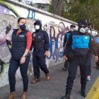 La funcionaria estuvo en primera línea durante la pandemia.