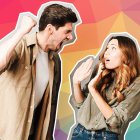 Novio violento e interesado.