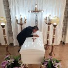 Marcos Jacho no encuentra consuelo por la pérdida de su niño.