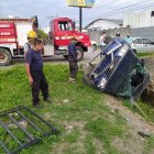 El incidente se produjo en el kilómetro 6 de la vía Durán - Yaguachi.