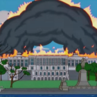 La escena que los internautas comparan con el ataque en Washington.