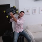 Eduardo alistó sus maletas con dos días de anticipación. Es muy organizado y espera que nada se le quede.