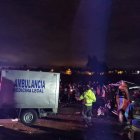 El conductor de la volqueta también  resultó herido y se encuentra en observación.