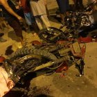 En el lugar falleció Jordan José Véliz Giler, el otro en el hospital.