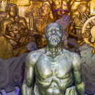 Estatua del general Eloy Alfaro dentro del complejo en su honor que se levanta en Montecristi, Manabí.