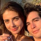 Danilo con la actriz mexicana durante uno de sus viajes.