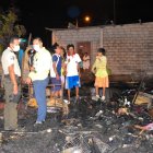 José Eduardo de la Rosa fue hallado en medio de los escombros que dejó el incendio.