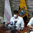 El ministro de Gobierno, Patricio Pazmiño, se pronunció respecto al asesinato del actor esta noche desde Guayaquil.