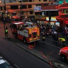 El incendio ocurrió en el Comité del Pueblo, cerca de la vía principal de esta zona del norte de la urbe.