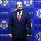 El candidato por Democracia Sí Gustavo Larrea.