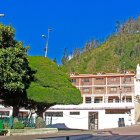 El centro cantonal de Guachapala donde se realizará el evento esta tarde.