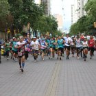 Ronald Insuaste fue escoltado a su llegada a la meta, por cientos de deportistas.