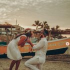 Jonahan Estrada le pidiò la mano a inicios del año anterior y lo hicieron público al a prensa y  a través de sus redes sociales