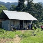 En esta humilde vivienda fue encontrado ahorcado Carlos Rodas.