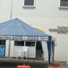 La policía rastrea y analiza cómo pudieron sacar la caja sin ser vistos.