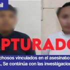 Imagen de los sospechosos detenidos.