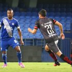 Durante el partido con Técnico Universitario en la Explosión Azul, los azules jugaron ‘tranqui’.