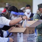 En días anteriores la entidad electoral ya había organizado en simulacro de voto en casa.