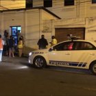 El hombre herido fue llevado al hospital pero no quiso colaborar con la policía.