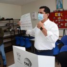 Xavier Hervas, candidato por Izquierda Democrática.