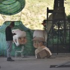 En la alegoría también se representará a médicos, enfermeras, policías, los que ayudan por la pandemia, en primera línea.