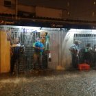 Así permanecen las calles de Samanes, al norte de Guayaquil, en este momento.