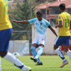 Frickson Erazo (c) no estará en el duelo ante Barcelona, debido a que se recupera de la Covid-19.