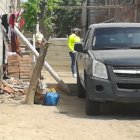 Personal policial llegó al sitio alertados por los vecinos.