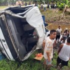 Los lesionados fueron llevados al hospital básico de Naranjito.