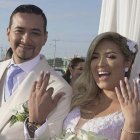 Alejandra Sánchez, la Suka y Gastón Bustamante tienen dos varones Sebastian de un año cinco meses y Mateo de cinco meses