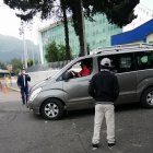 Los familiares del joven fueron a retirar sus restos en la morgue, ayer en la mañana.