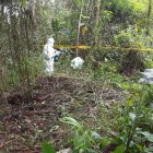 Enterrada en un lote baldío fue hallada Yury Jaramillo.