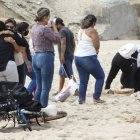 Familiares se mantienen día y noche esperando que aparezca el cuerpo.