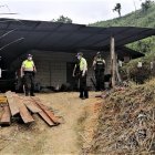 Al dueño de la propiedad le cortaron el cuello.