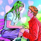 Se enamoró de su amigo.