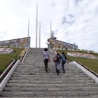 Una década después del enfrentamiento con las tropas peruanas empezó a construirse el templete en recuerdo de aquella hazaña.