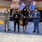 Anahí Suárez (c) fue designada como la mejor deportista de Pichincha del 2020.