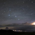 Sprites captados en Hawái.