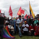 Los movimientos indígenas de varias partes del país fueron convocados por la Ecuarunari.