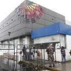 Las víctimas fueron llevadas al Laboratorio de Criminalística y Ciencias Forenses.