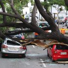 Los daños solo fueron materiales.