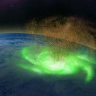 Se trata de una réplica local del fenómeno observado en múltiples ocasiones desde lejos sobre otros planetas.