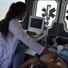 Médicos generales estuvieron a cargo de la campaña solidaria.