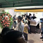 Después del velatorio en la ciudadela Luis Mayon, de Huaquillas. La tarde de este viernes 5 de marzo de 2021 sepultaron a las víctimas.